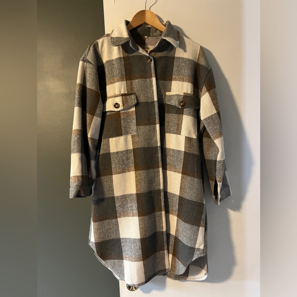 Long Plain Flannel Medium